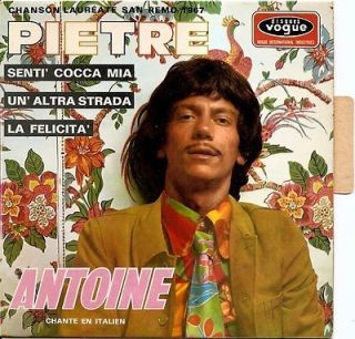 Antoine Pietre Chante En Italien 60s EP