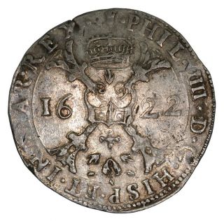   Netherlands Brabant Patagon 1622 Antwerp Mint 27 75g Del 293