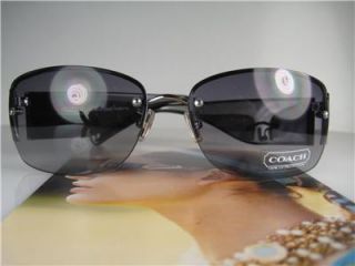 Authentic Coach ANTONIA Sunglasses, BLACK NEW w/case & cloth