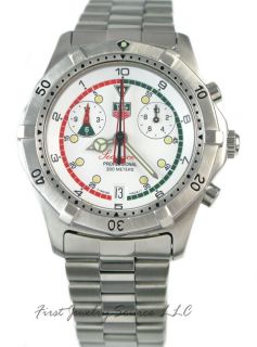 Tag Heuer Searacer Chronograph Quartz Watch CK111R RARE