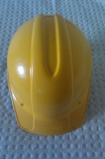   XLR8 Hard Shell Hat Yellow Adjustable Protective Construction aosafety