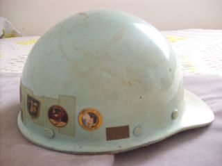 Vintage NASA Gemini Apollo Hard Hat Helmet 1966
