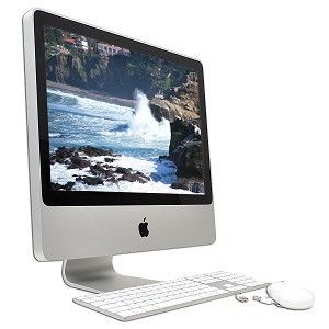 Apple iMac Aluminum 20 Core 2 Duo 2 0GHz 1GB 250GB DVD±RW Desktop 