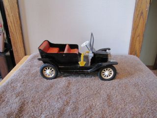 Vintage Antique Tin Toy Friction Car Classic Made in Japan Metal Old 