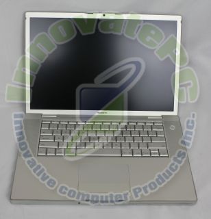 Apple MacBook Pro 15.4 A1226 Core 2 Duo 2.2 Ghz, 2GB Ram, 120 GB, SD 