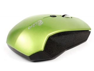   4GHz 800 1200 1600dpi Wireless Mouse for Laptop Mac PC Green