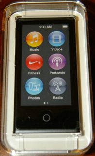 Apple iPod Nano 16GB Slate 7th Generation Newest Model
