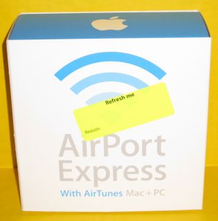 Apple Airport Express A1084 Wireless G Router M9470LL A Open Box 