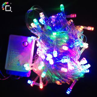 Colorful RGB 96 LED Net Fairy String Light Christmas Party Wedding 