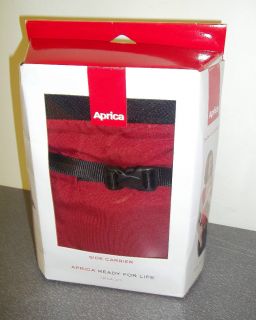 Aprica Side Baby Carrier Sling Premiere Red Pouch New