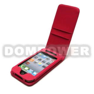   LEATHER WALLET CARD HOLDER FLIP CASE COVER FOR APPLE IPOD TOUCH 4TH