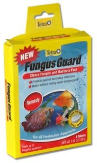 Tetra Fish Aquarium Fungus Guard Water Treatment 8 Ct