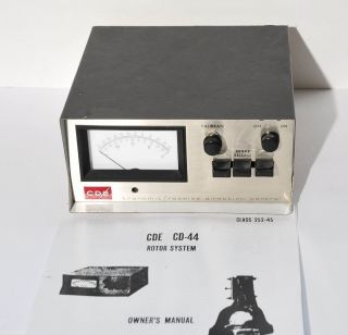 CDE Model CD 44 Antenna Rotor Control Box 8 Wire Systems