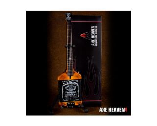 Axe Heaven Van Halen Michael Anthony Jack Daniels Miniature Mini Bass 
