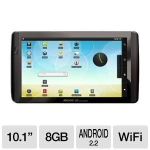 Archos 501590 Internet Slim Tablet PC 10 1 Screen 8GB Android WiFi 