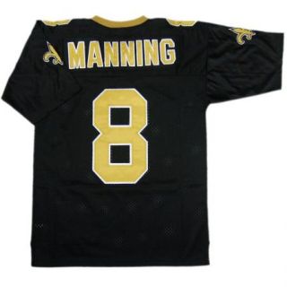 Archie Manning New Orleans Saints 8 Throwback Black Jersey