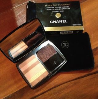 Chanel Soleil Tan de Chanel Bronzing Powder 907 Sabel Beige Authentic 