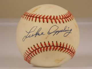 Luke Appling Chicago White Sox Deceased 1991 Single Signed Baseball 