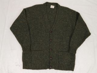 Country Classics By Kennedy Of Ardara Irish Fisherman Cardigan Sweater 