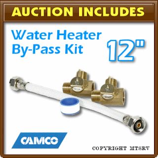   kit the camco rv 12 antifreeze supreme permanent water heater by pass