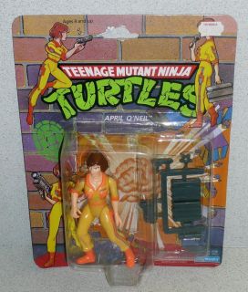   TMNT Teenage Mutant Ninja Turtles April ONeil Figure MOC 1990