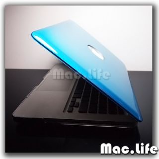 Aqua Blue Metallic Hard Case Cover for MacBook Pro 13