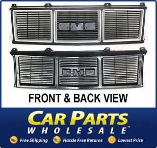 New Grille Assembly Grill Argent trim black insert GMC Safari 94 93 92 