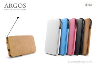 SGP Samsung Galaxy S2 Skyrocket Att Argos Leather Case   White
