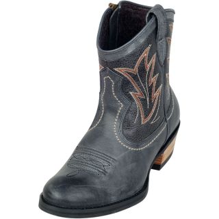 Womens Ariat Billie Western Boots Black Brunido PEBBLED Black New in 