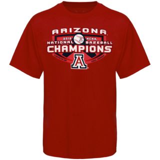 Arizona Wildcats College World Series Champions T Shirt   Red