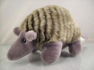 Armadillo Plush Stuffed Animal with Baby inside Belly Pouch CUTE