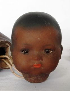 ARMAND MARSEILLE BLACK BISQUE HEAD BABY DOLL