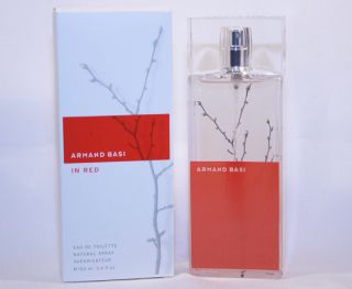 ARMAND BASI IN RED 1.7 oz EDT Women Perfume * NIB *