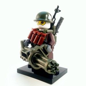 Custom Lego Minifig Military Army Soldier Minifigure