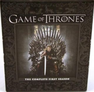 Game of Thrones The Complete First Season DVD Combo Set 4077S1