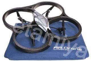 Parrot AR. Drone 1.0 Quadricopter Helicopter I Phone/Android Apps 