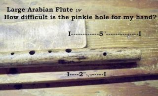 pinki hole too consider the arabian like the minor going up and down 