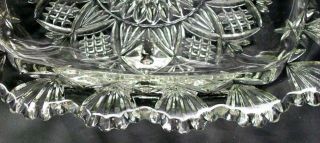 Gibson Jewelite Footed Serving Dish Indonesia 10 1 2