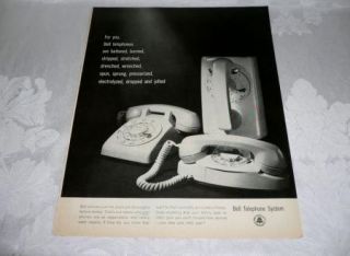RETRO 1960S WALL ART,BELL TELEPHONE, BATTERED BURNEDWALL PRINCESS 