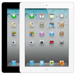 Apple iPad 2 Wi Fi White Black 16 GB Tablet Computer New