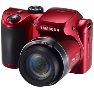samsung wb100 red 16 megapixel digital camera