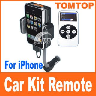 FM Transmitter Remote Control for Apple iPod iPhone 3G