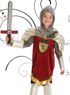 Soft Flexible Knight Costume King Arthur Armor Set Childs 3T 4T 3 4 5 