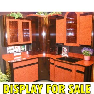 Apple Valley Avana Colore Laminate Kitchen Cabinet Display
