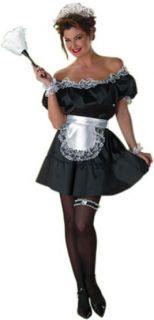 new womens adult french maid fantasy halloween costume manufacturer 