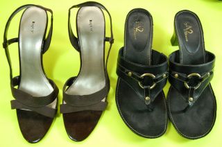 APT 9 Size 9 UPBEAT DARK BROWM and A2 AEROSOLES Size 8 5 THERMOMETER 