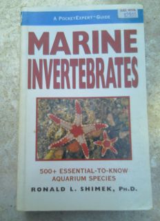Marine Invertibrates Shimek Book 500 To Know Aquarium Species