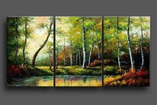 Modern Abstract Huge Wall Art Oil Painting on Canvas No Frame 321 