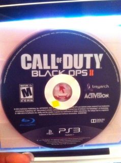 Call of Duty Black Ops 2 II PS3 PlayStation3 Disk Only Comes in Sleeve 