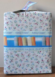 Ashley Cooper Ultra Soft 100% Cotton Knit Jersey Sheet Set_FULL_Off 